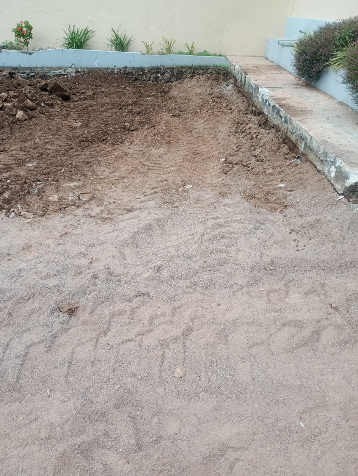 Serviço urbano de escavação